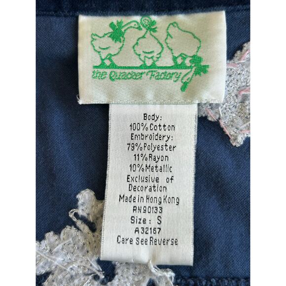 Quacker Factory Velvet Feel Snowman Bead/Embroidered Jacket, Sz Small - Picture 5 of 13